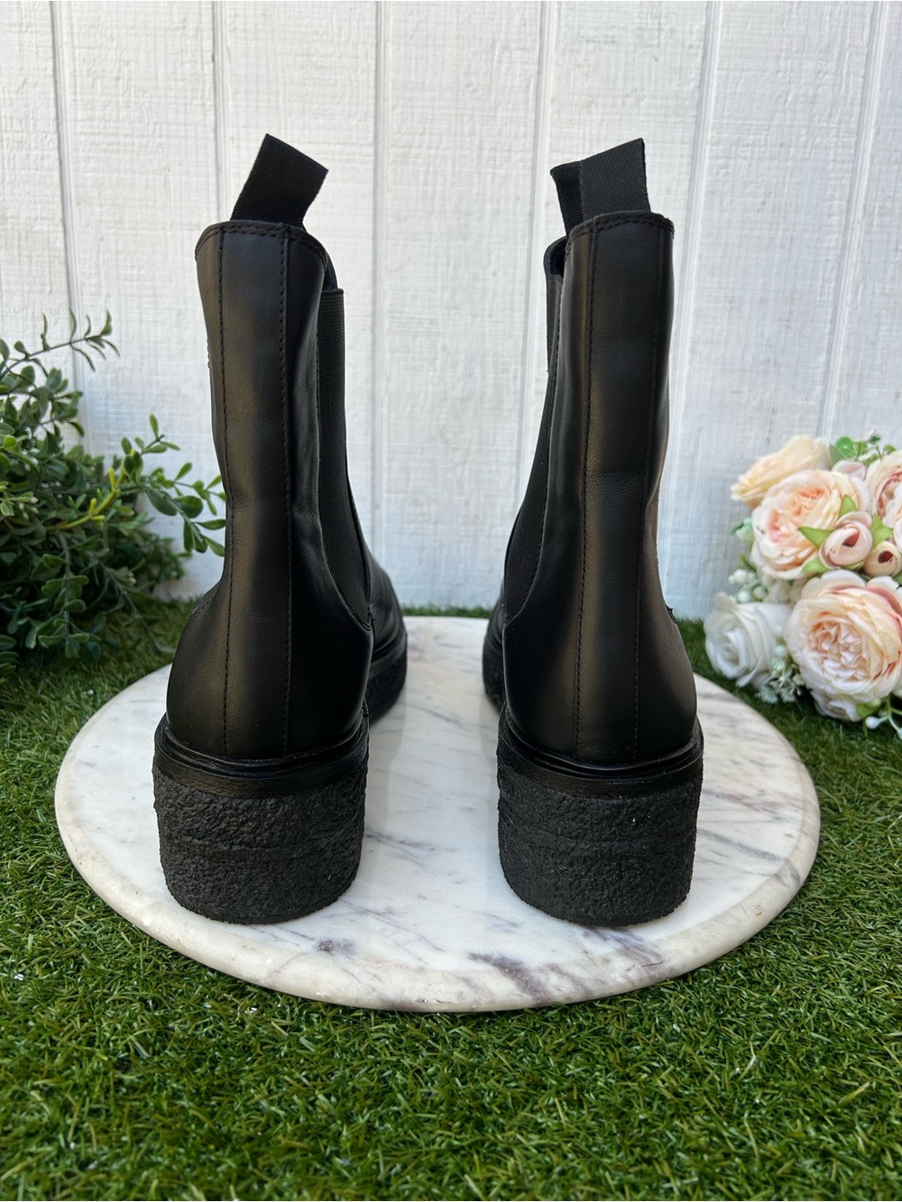 Loeffler Randall
Reggie Rubber Sole Chelsea Boots black 
$450 Sz  11.5 US 11 new - Picture 10 of 16